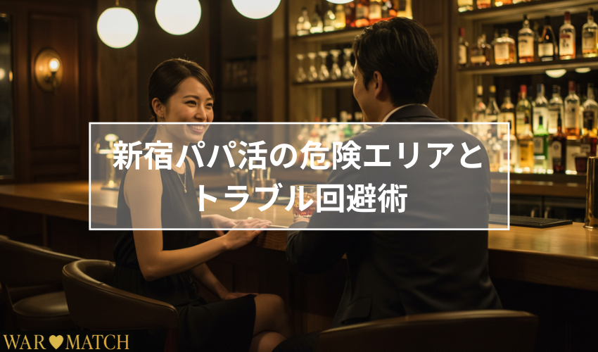 新宿パパ活の危険エリアとトラブル回避術